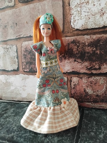 Handmade doll maxi - doll, dress