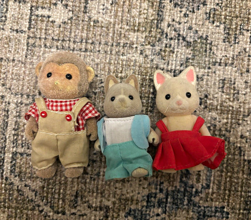 Sylvanian families flocked - sylvanian,