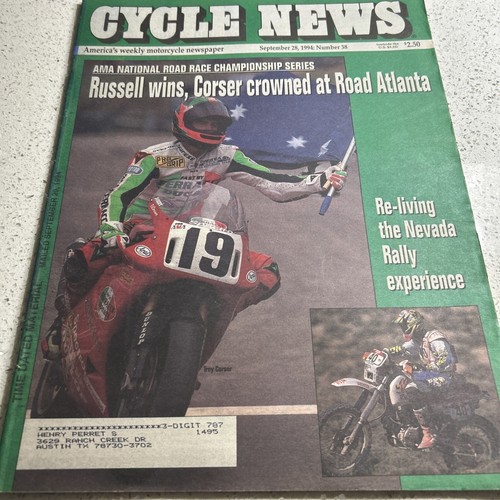 Cycle news magazine september - cycle,