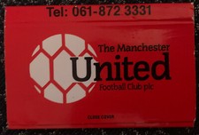 Original 1970s Manchester United Empty Book Of Matches Executive Club Suite