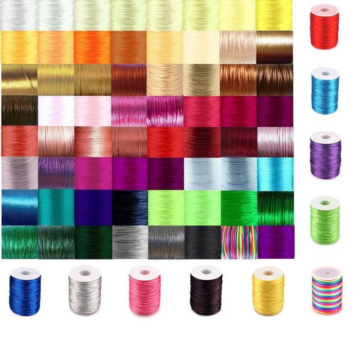 Rattail cord 2mm satin nylon - rattail,