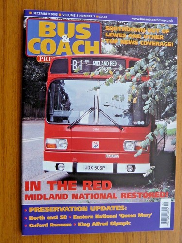 Bus coach preservation - coach, dec