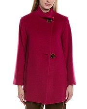 Fleurette Wool-Blend Coat