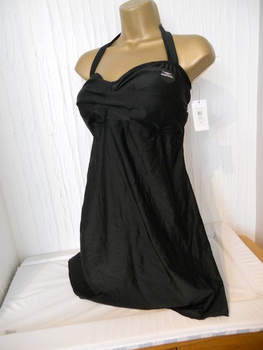 Black beach halter - black,