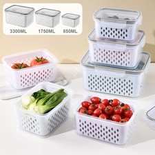 3 PCS Fridge Freezer Storage