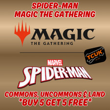 MAGIC THE GATHERING - SPIDER-MAN - SINGLE CARDS - *BUY 5 GET 5 FREE*
