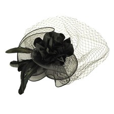  Mesh Headdress Miss Banquet