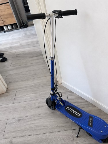 Blue electric scooter - blue,