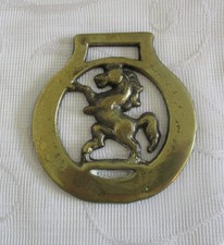 Vintage Horse Brass Medallion