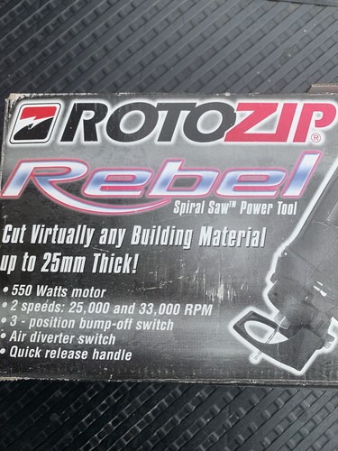 Rotozip rebel spiral saw kit - rotozip,