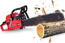 52cc 20inch Petrol Chainsaw, 4.2KW 11500PRM Powerful 550ML Large Capacity Tank