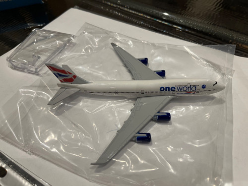 British airways model boeing - british,