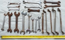 21 x spanners various sizes