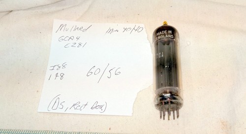 Mullard 6ca4 ez81 tube - 6ca4, tested