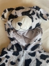 Dalmatian Style one piece outfit Fancy Dress Animal Dog Costume