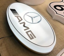 MERCEDES AMG  illuminated wall