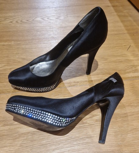 Dune ladies black - , rhinestone