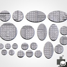 Royal Palace Marble Base Toppers - TXARLI Factory 40k AOS Wargaming