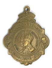 Coronation medallion king - coronation,