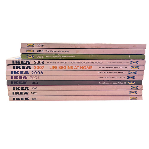 Ikea catalogue bundle x11 2019 - ikea,