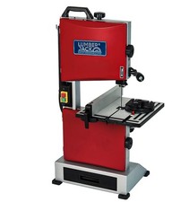 9" Bench Bandsaw 300W Cast Table LED Light 0–45° Tilt Dust Drawer Compact Saw