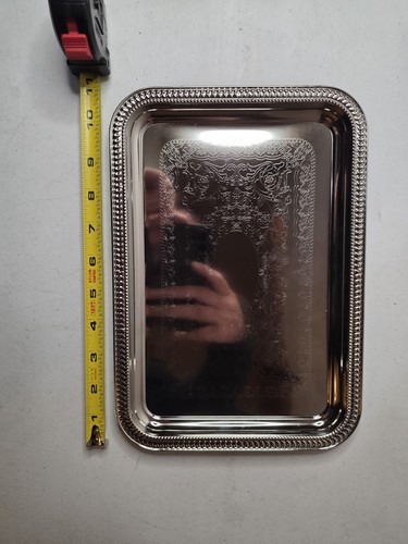 Sliver metal serving - metal, with