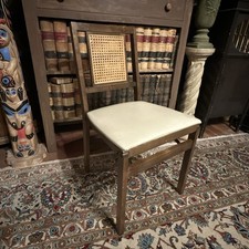 MID CENTURY STAKMORE CANE BACK