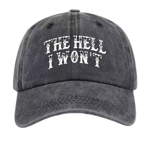 The hell won vintage - the, won't
