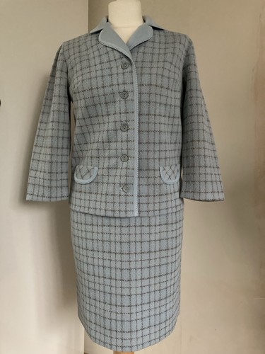 Vintage 1960s blue - twin, set