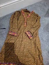 Ladies Kurta Khadi embroidery