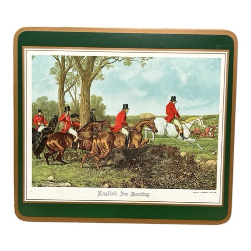 English fox hunting cork back - fox,