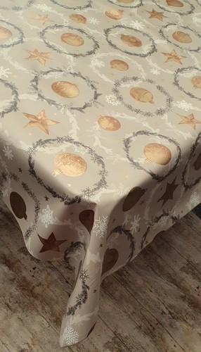 Christmas natural beige gold - natural,