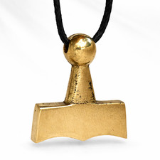 Bronze Thors Hammer Pendant