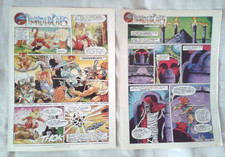 THUNDERCATS 1986 Marvel UK 4-Page Promo Mini-Comics Number 1 & 2