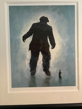 Limited edition signed print framed