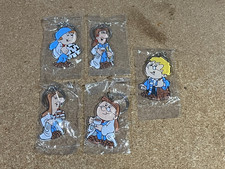 5 x TETLEYS KEYRINGS - SEALED