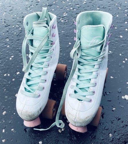 White mia roller skates - mia,