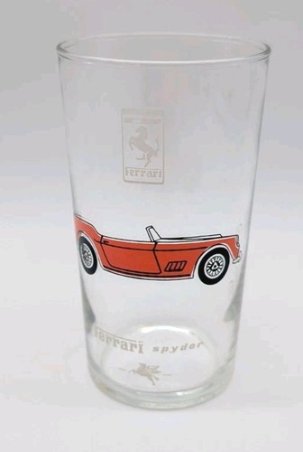 Ferrari spyder glass cup - spyder,