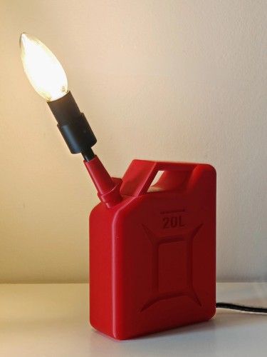 Gerry can table - lamp,