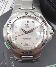 SMART MENS TAG HEUER PROFESSIONAL WF111E QUARTZ WRISTWATCH IN BOX WITH BOOKLETS