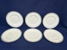 M&S FELSHAM 8" DESSERT PLATES X 6 - IMMACULATE