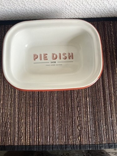 Vintage style large enamel - large,