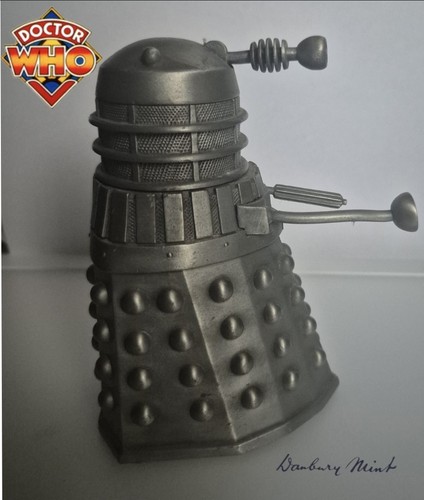 Doctor who dalek pewter statue - doctor,