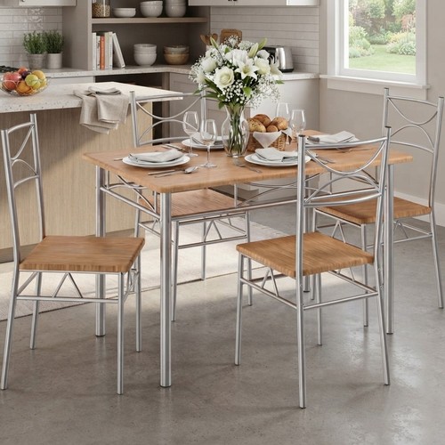 Piece dining table chairs - 5-piece,