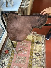 Courtlea brown lambskin numnah 15"