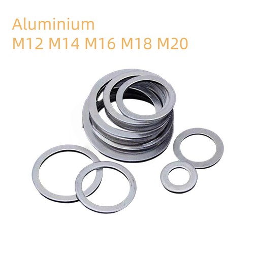 Aluminum flat washer - m12, m14