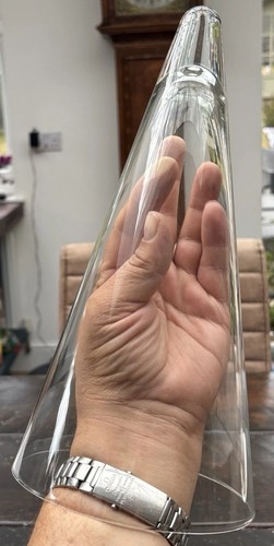 Glass clock dome for hermle - for,