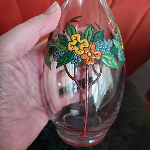 Stunning art nouveau carafe - art,