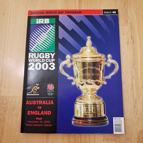 2003 rugby world cup - cup, final