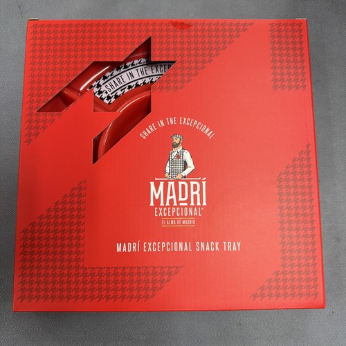 Madri red snack tray - madri,